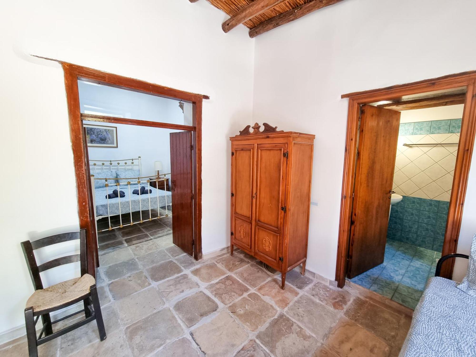Athena'S Pool Oasis Apartment Skarinou ภายนอก รูปภาพ